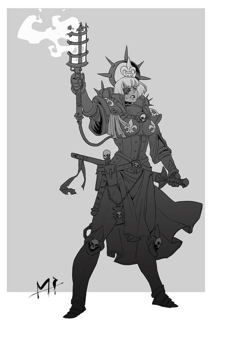 Sister of Battle by Yi Meng Zhang 