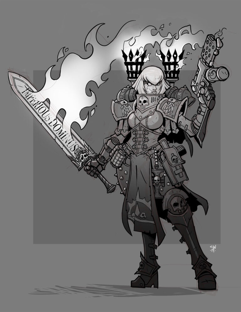 Sister of Battle by Chris Walton 