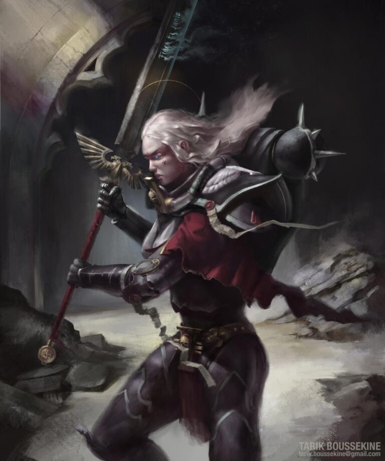 Sister of Battle by Tarik Boussekine
