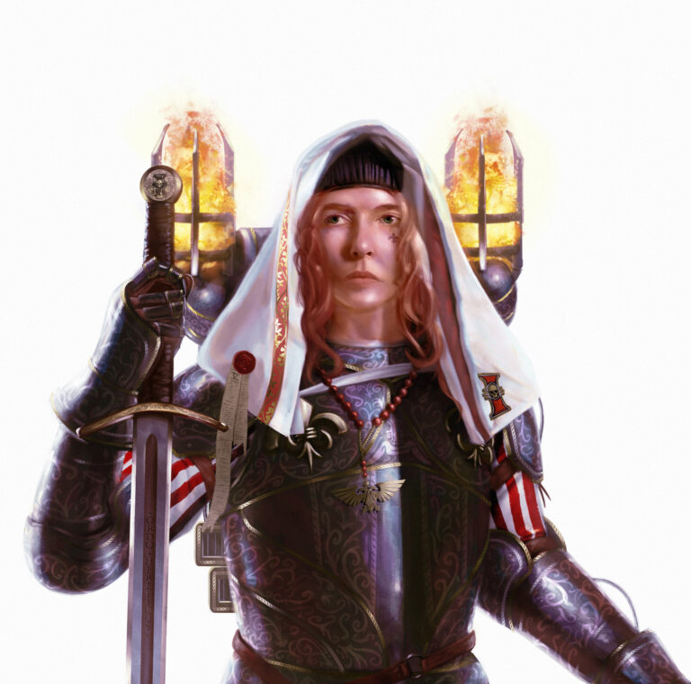 Sister of Battle Inquisitor by Matthew McEntire