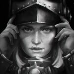 Sister of Battle Portrait by Ksenia Gordeeva (kethinar)