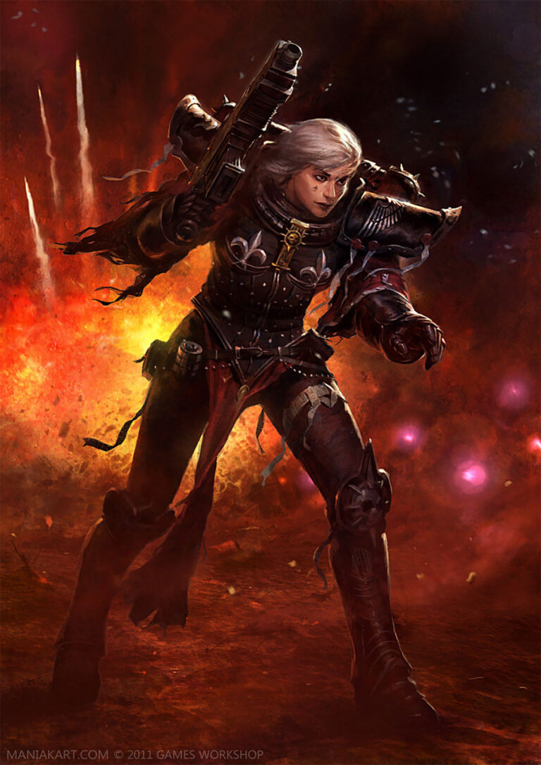 Sisters of Battle by Slawomir Maniak 