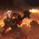 Sisters of Battle by Mark Tarrisse (marktarrisse)