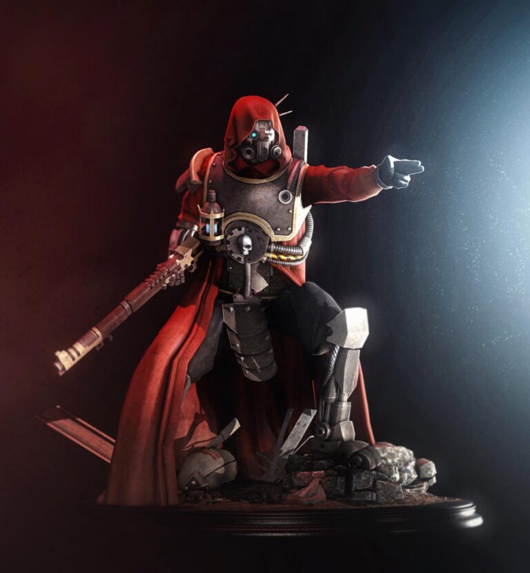 Skitarii Ranger by Alexandre Cadinot 