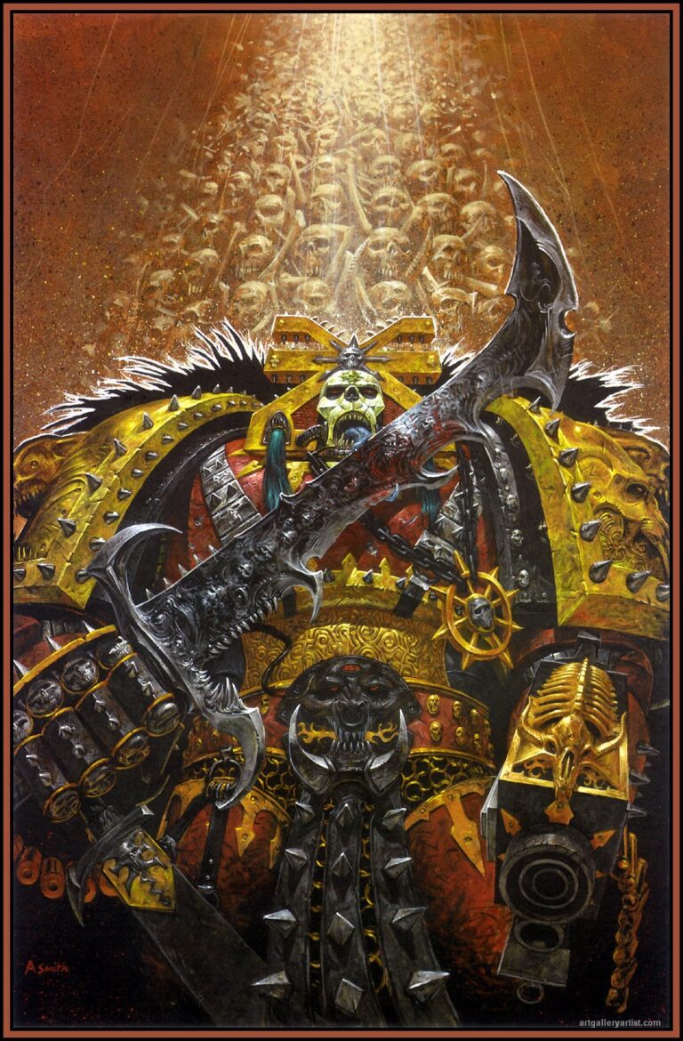 Skulls for the Skull Throne by Adrian Smith 