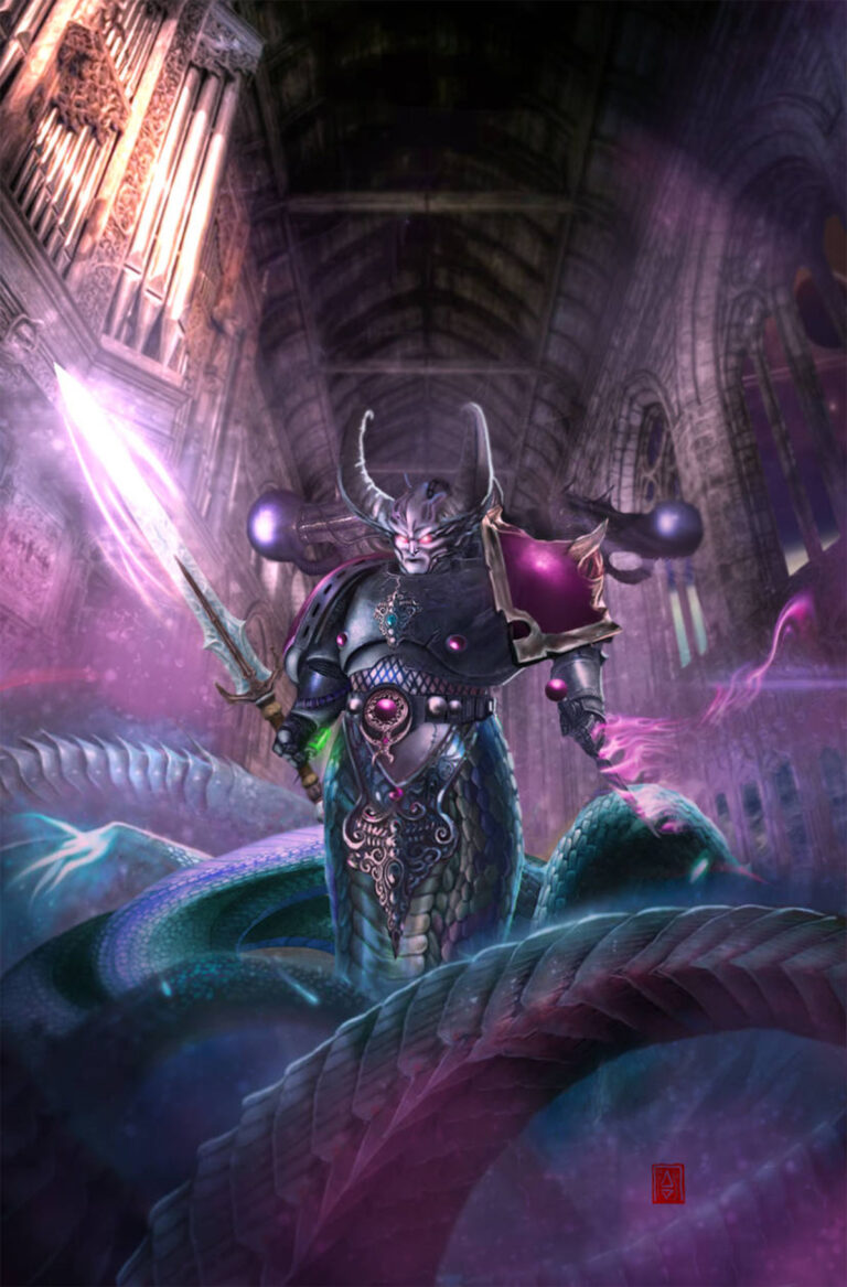 Slaanesh Champion by SlaaneshG