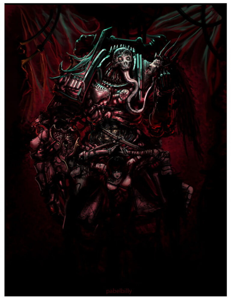 Slaanesh Demon Prince by Pavel Zolotko 