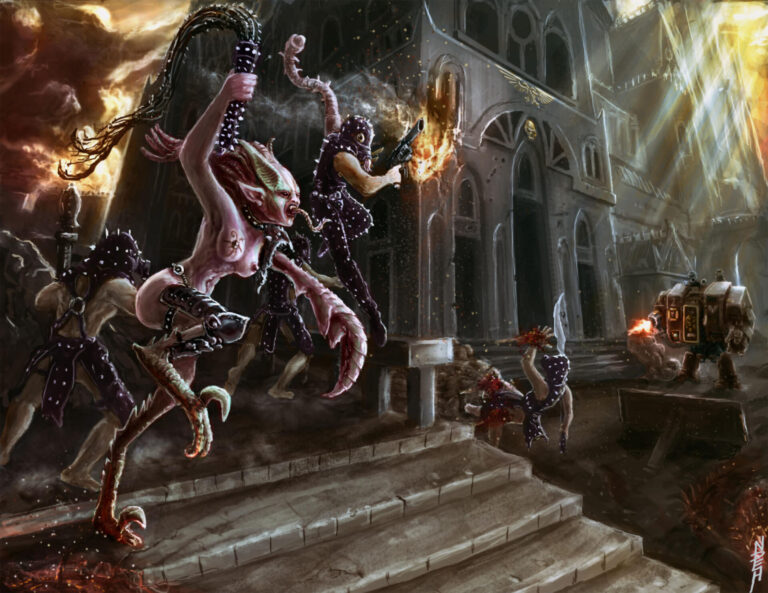Slaanesh by Nick Herbert 