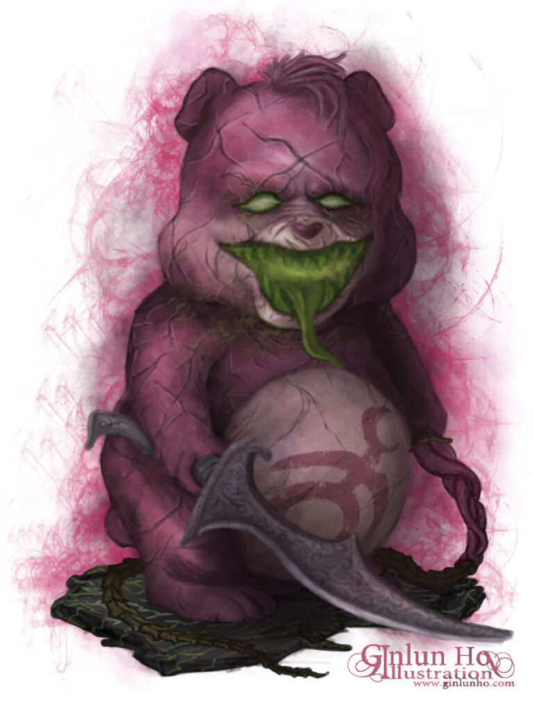 Slannesh Bear by Ginlun Ho 