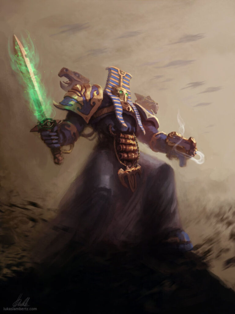 Sorcerer of Tzeentch by Lukas Lambertz 
