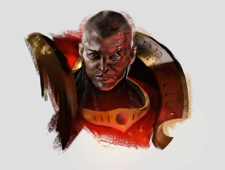 Space Marine by Amélie Hutt 