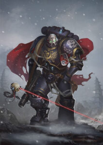 Space Marine by Misha Savier 