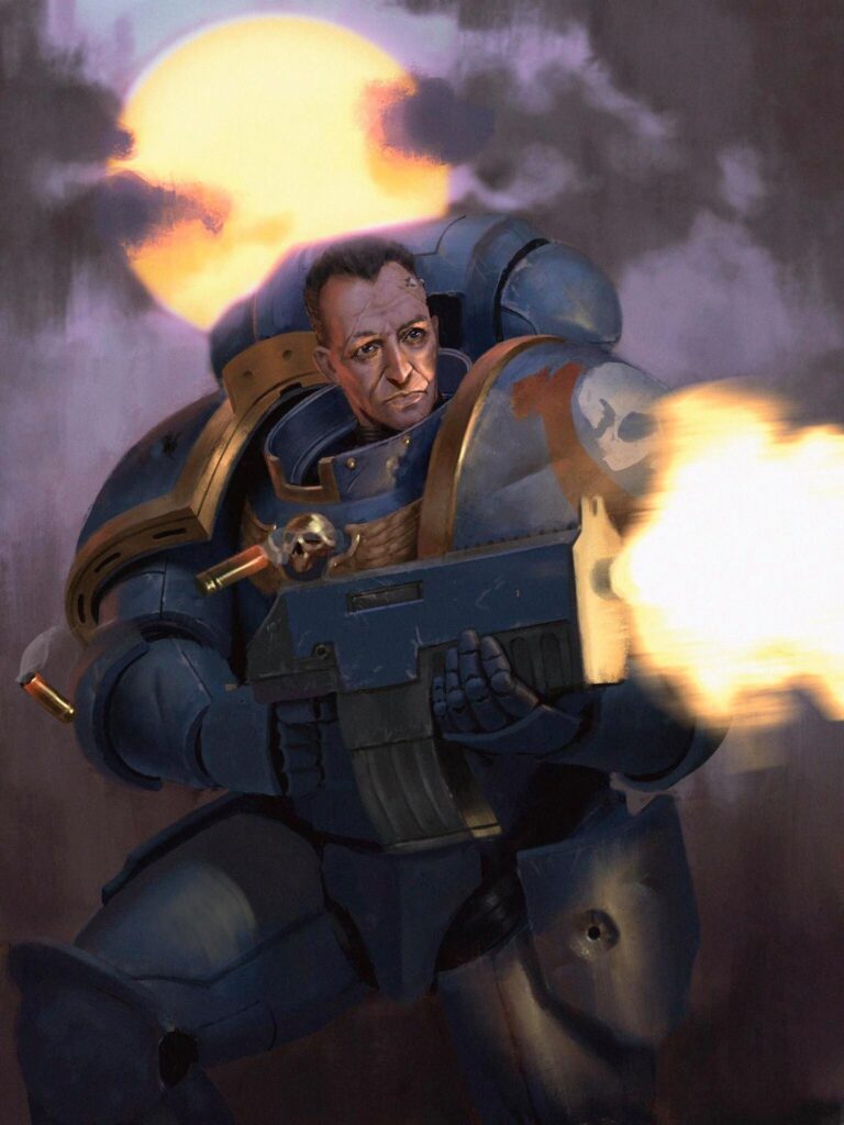 Space Marine by Giacomo Marzona 