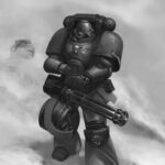 Space Marine by Vladislav Stepura (Stepyra | slowly.arts | Vladislav Vadimov)