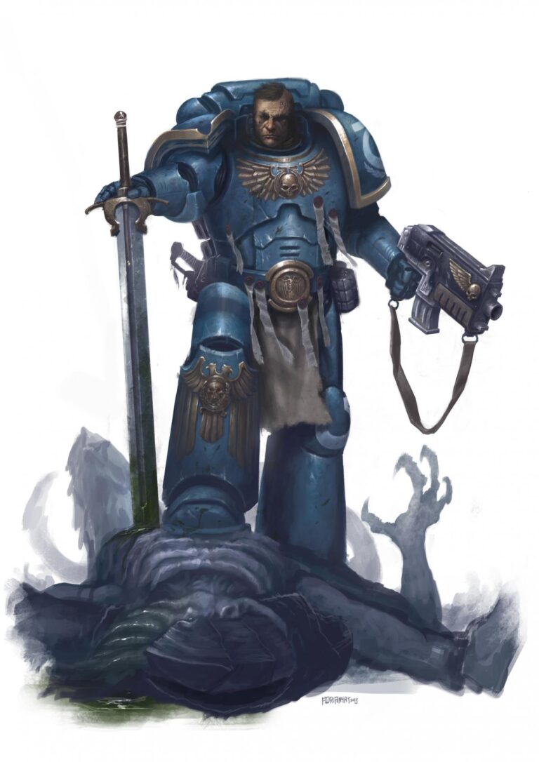 Space Marine by Adrián Prado 