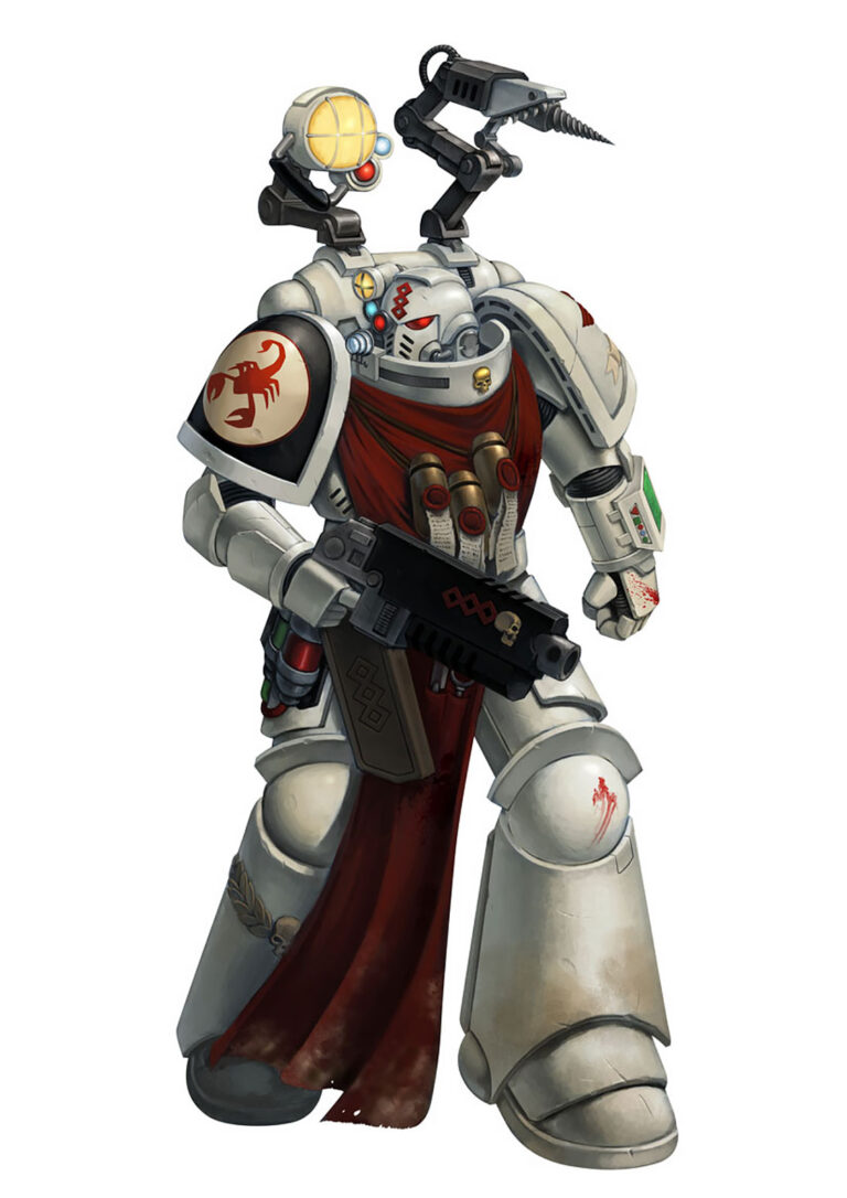 Space Marine Apothecary by Alberto Bontempi 
