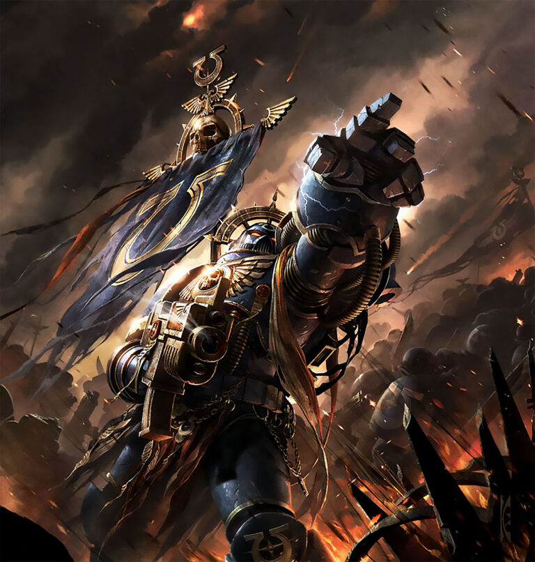 Space Marine Codex by Raymond Swanland 