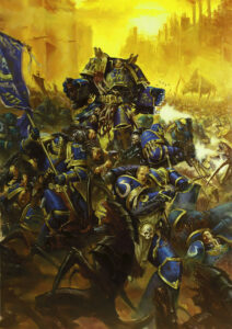 Space Marine Codex by Karl Kopinski 