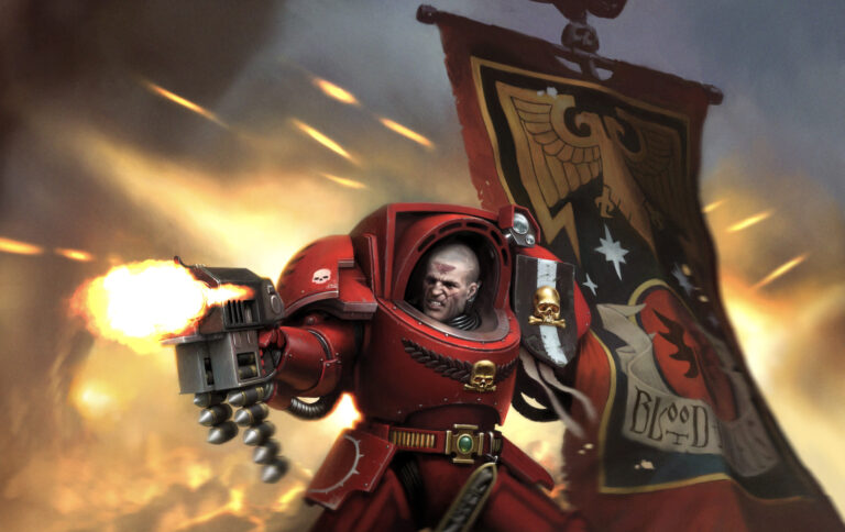 Space Marine Heroes by Mark Holmes 