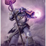 Space Marine Librarian by Nikolaus Ingeneri (ning | ingeneriart)