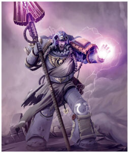 Space Marine Librarian by Nikolaus Ingeneri 