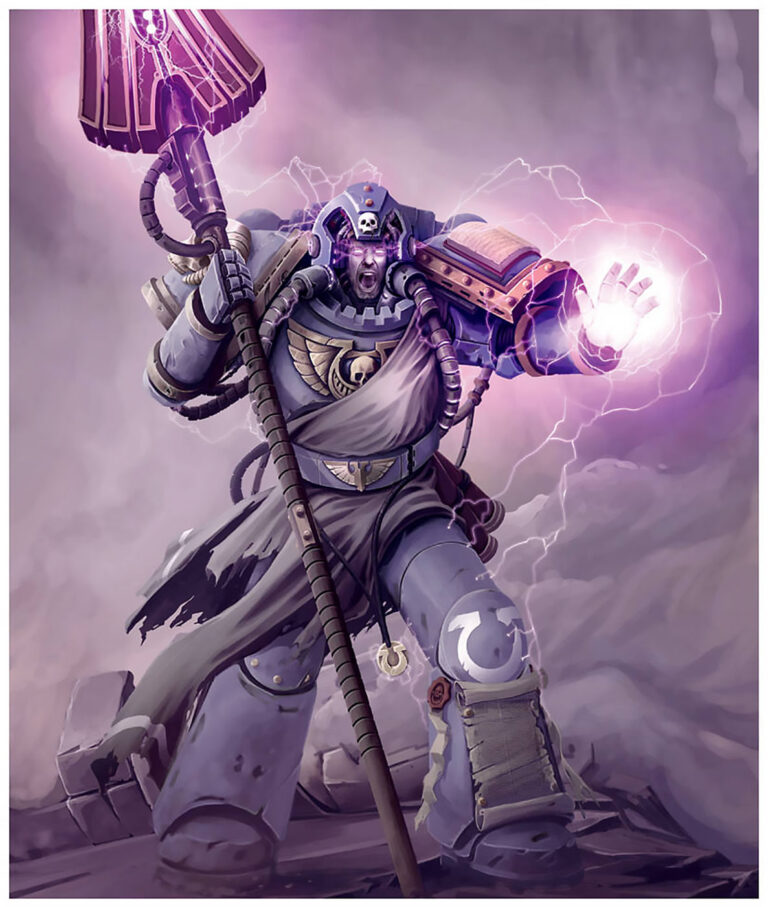 Space Marine Librarian by Nikolaus Ingeneri Space Marine Librarian by Nikolaus Ingeneri