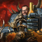 Space Marine Portrait by Florian Haeckh (FlorianHaeckh)