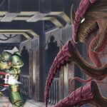 Space Marine vs Tyranid by Ben Pannell (squareko)