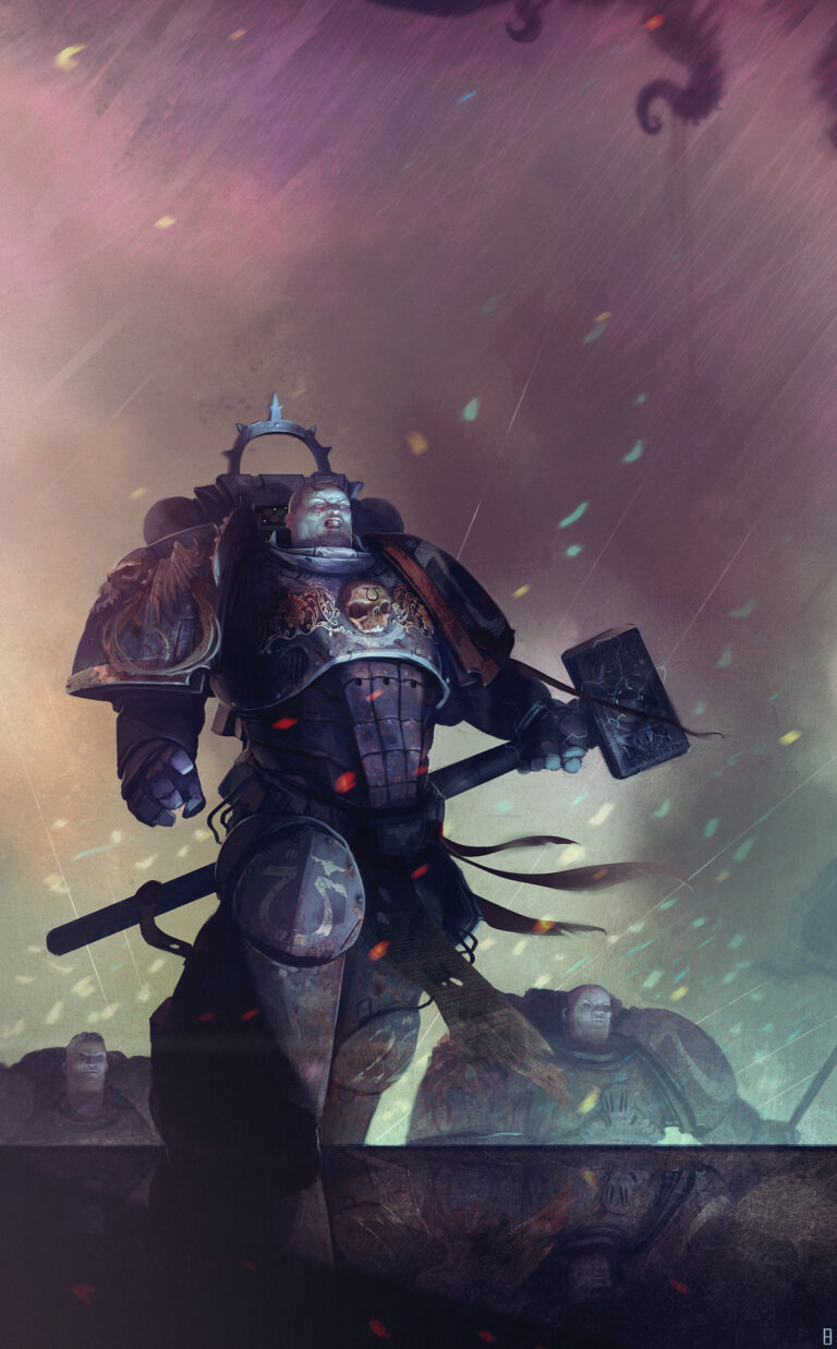Space Marines by Brad Wright 