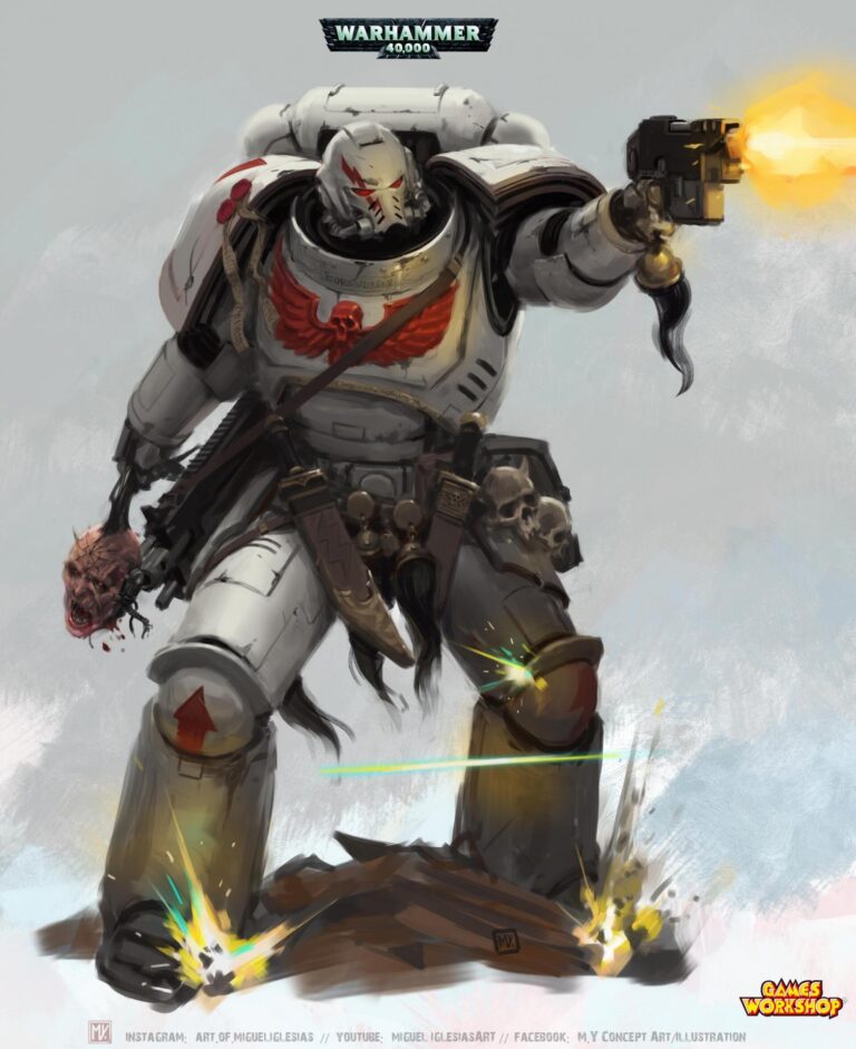 Space Marines Primaris by Miguel Iglesias 