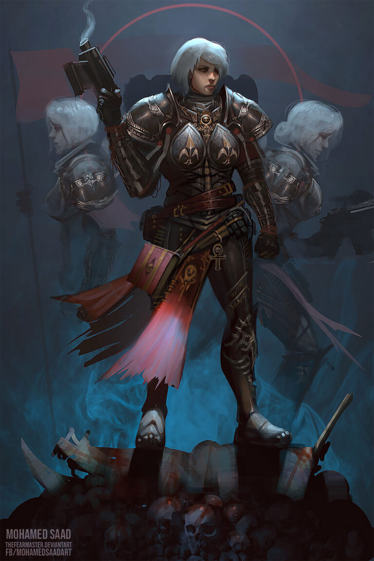 Space Nuns by Mohamed Saad 