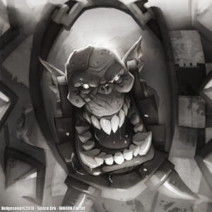 Space Ork by Johannes Helgeson Space Ork by Johannes Helgeson