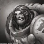 Space Wolf by Johannes Helgeson (Helgesonart)