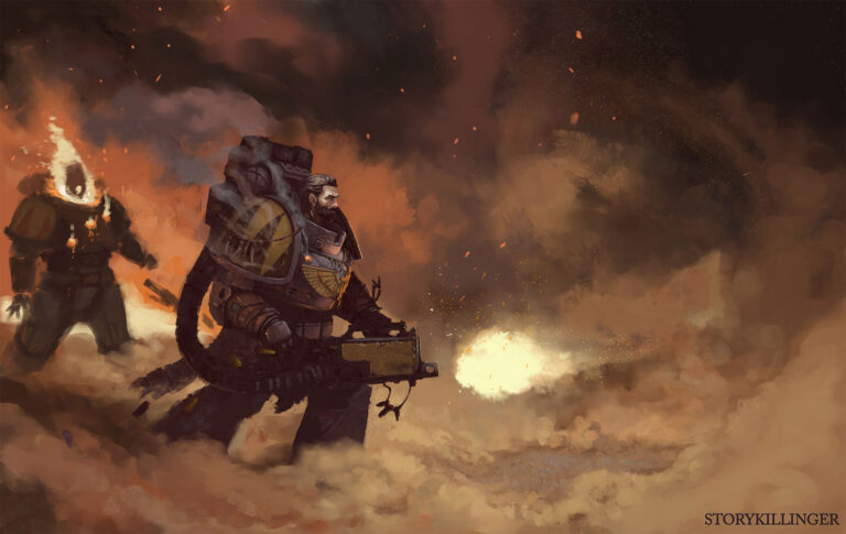 Space Wolves by Stefan Ristić 