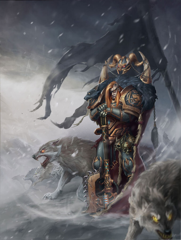 Space Wolves by Konstantin Lodvik 