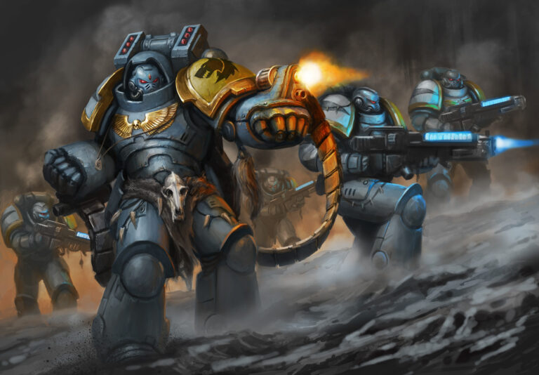 Space Wolves Aggressors by Catherine O'Connor
