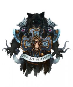 Space Wolves Heraldry by Gwayne Li