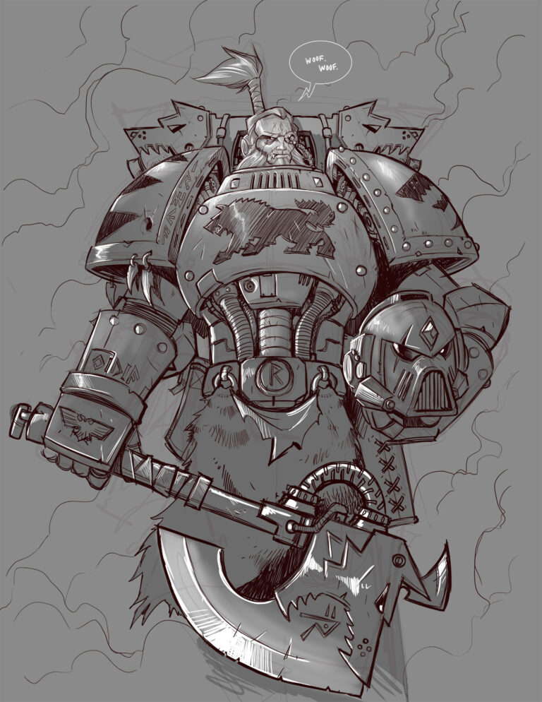 Space Woof by Chris Walton 