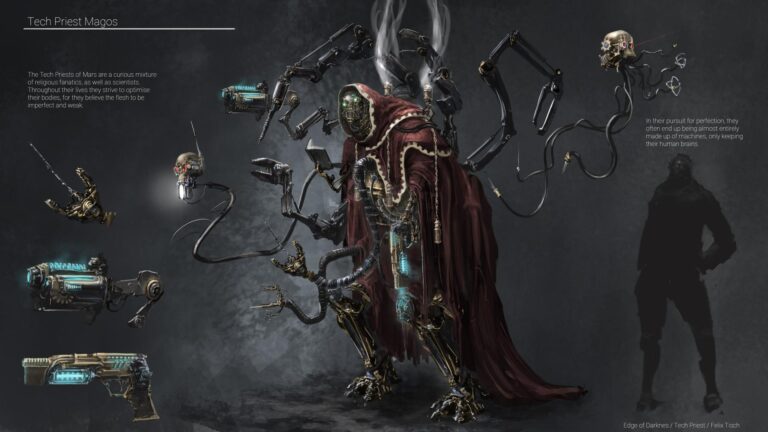Tech-Priest by Felix Tisch 