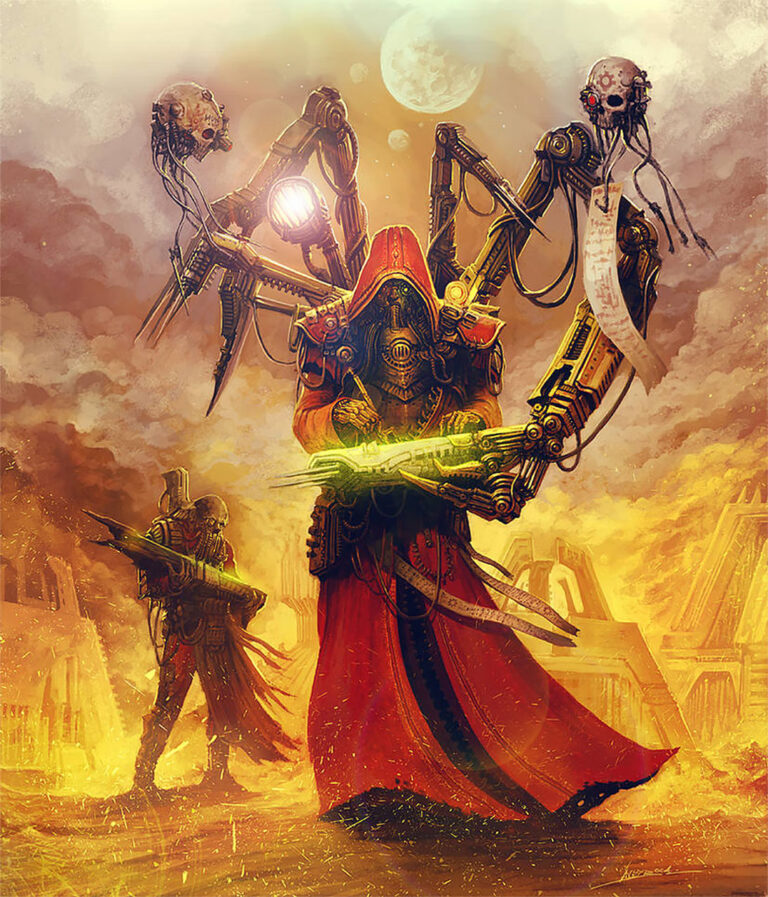 Tech-Priest by Alex Boca