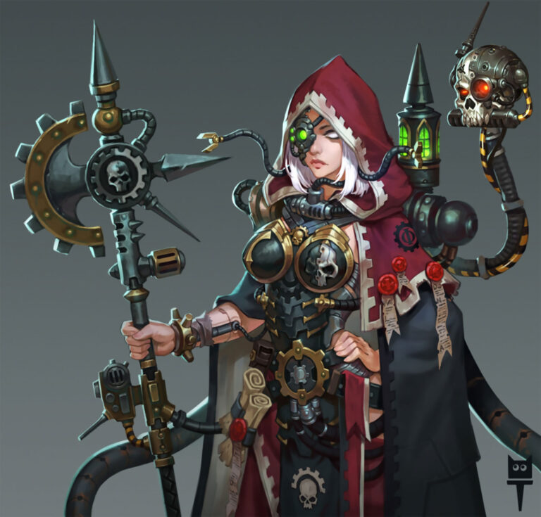 Tech Priestess by Zhang Han Tech Priestess by Zhang Han