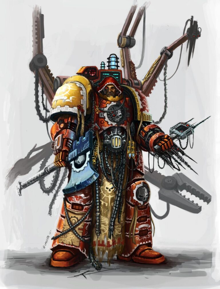 Techmarine by Gwayne Li 