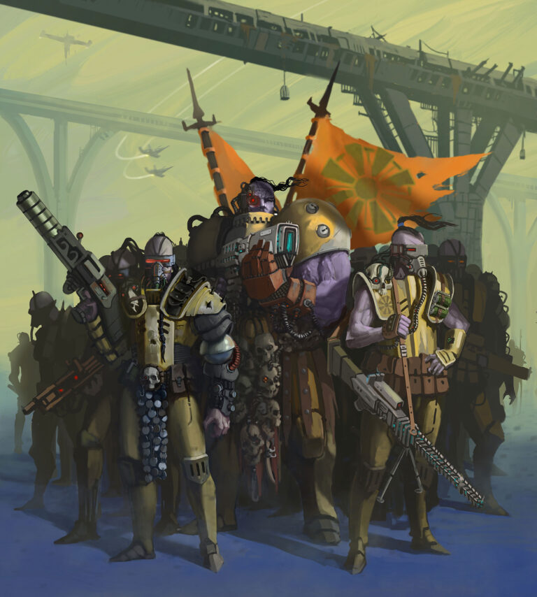 Techno Barbarians of Panpacific Empire by Jonas Špokas 