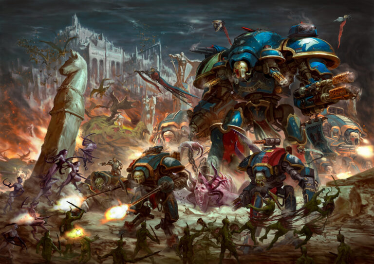 The March of the Knights by Tze Kun Chin 