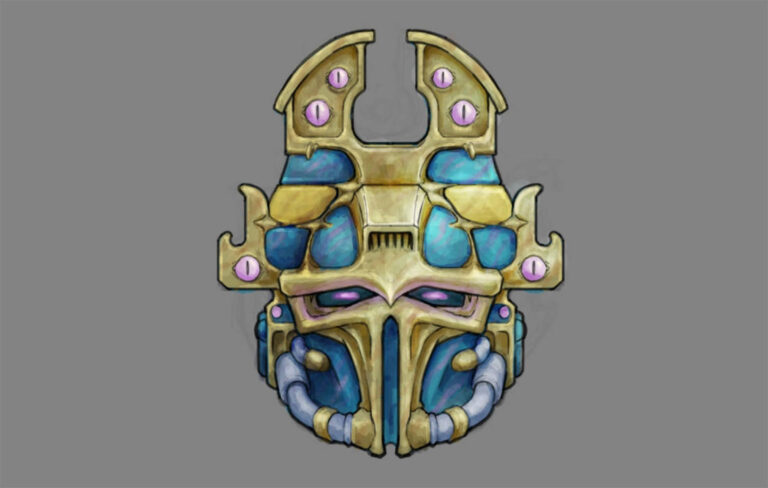 Thousand Sons Helmet by Dicey June 