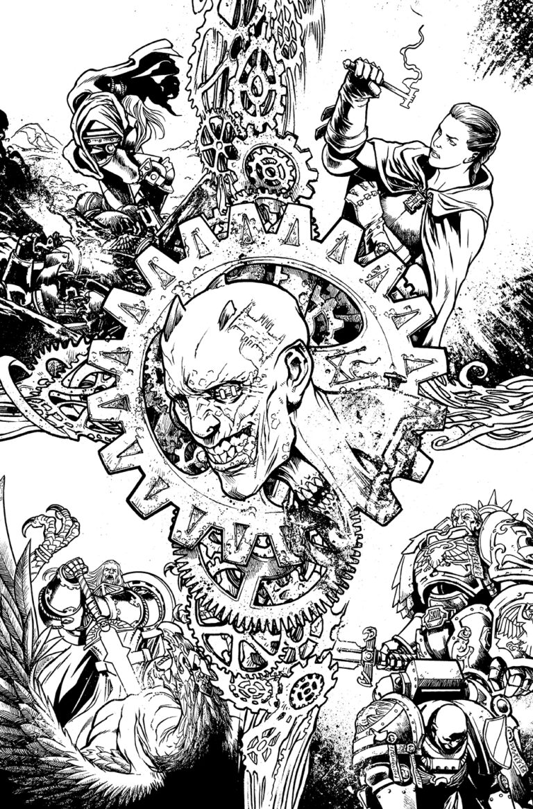 Titan Comics and Games Workshop by Tazio Bettin 