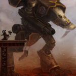 Titan Warhound Legio Crucius by David Arenas (DavidAP)