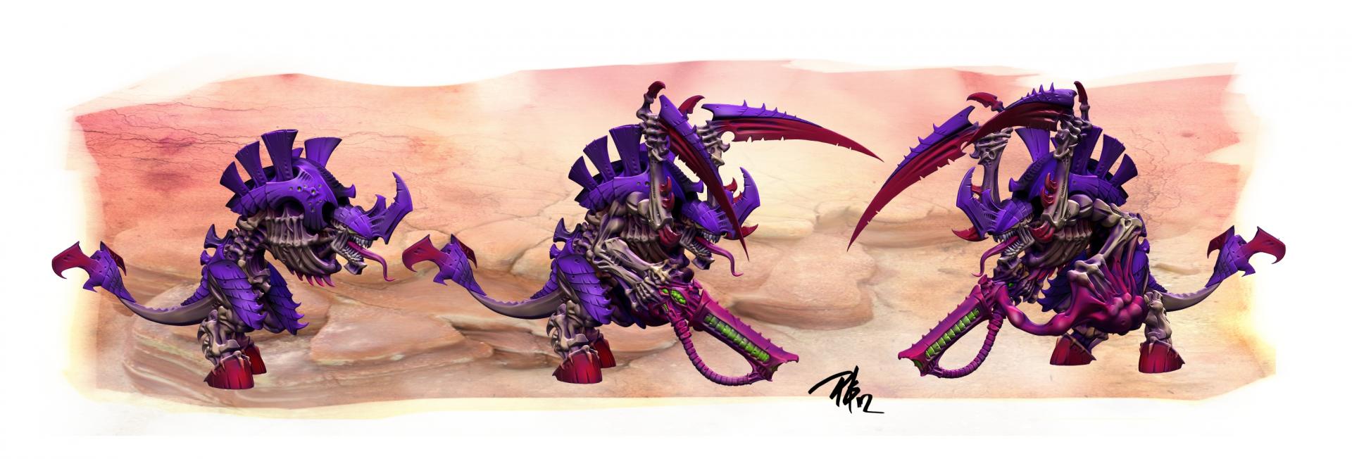 Tyranid Carnifex by Motion-in-Poetry Tyranid Carnifex by Motion-in-Poetry