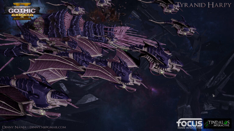 Tyranid Harpy by Dinny Nanja