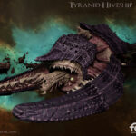 Tyranid Hiveship – Pyro Canon by Dinny Nanja